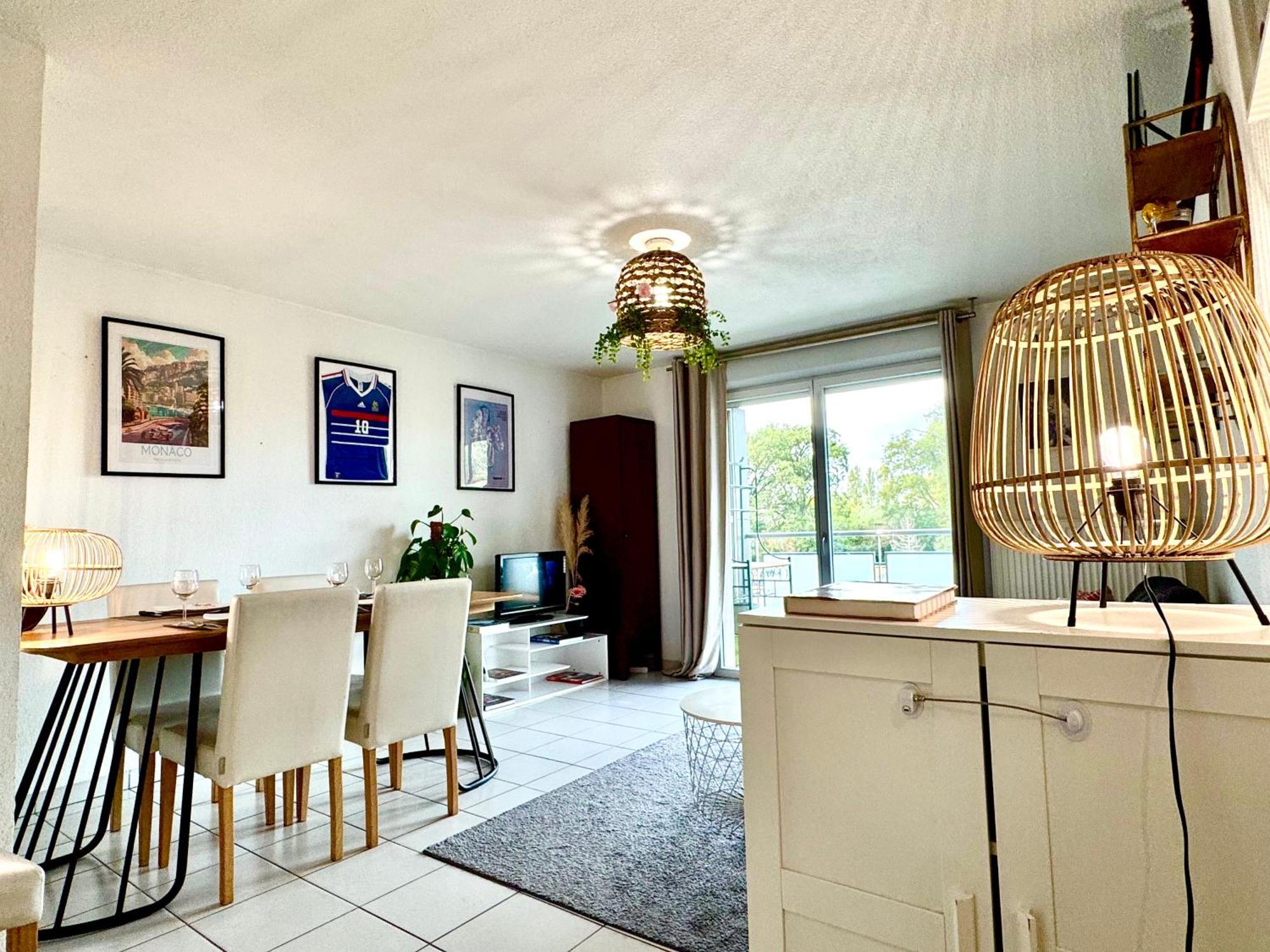Bel Appartement T3 De 60M2 Avec Parking, Terrasse, Proche Du Metro Et Du Periph Toulouse Ngoại thất bức ảnh