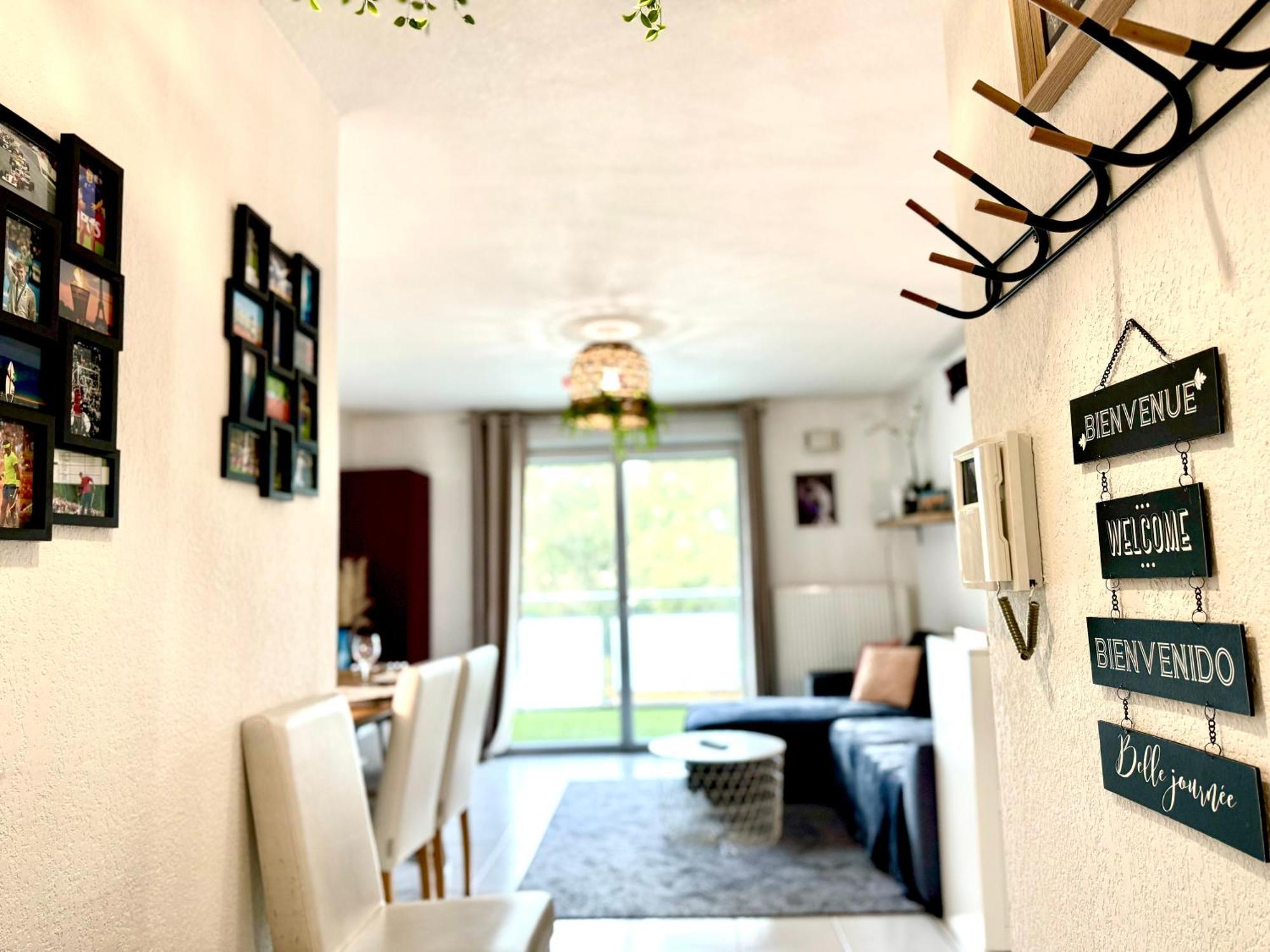 Bel Appartement T3 De 60M2 Avec Parking, Terrasse, Proche Du Metro Et Du Periph Toulouse Ngoại thất bức ảnh