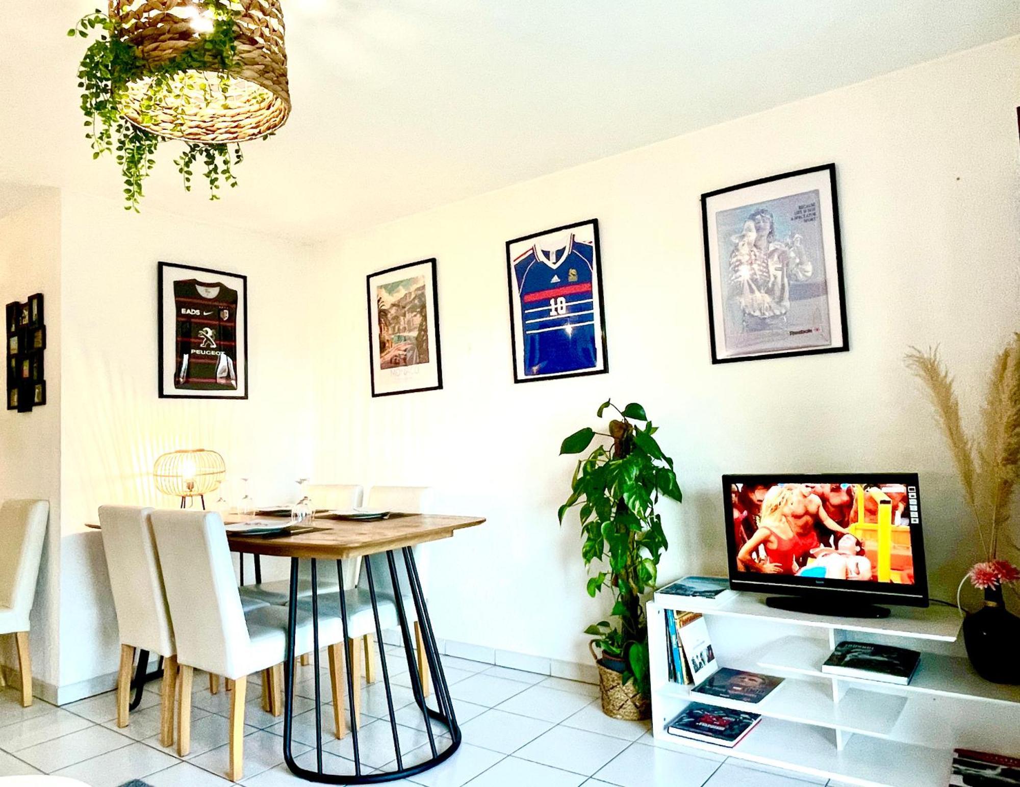 Bel Appartement T3 De 60M2 Avec Parking, Terrasse, Proche Du Metro Et Du Periph Toulouse Ngoại thất bức ảnh