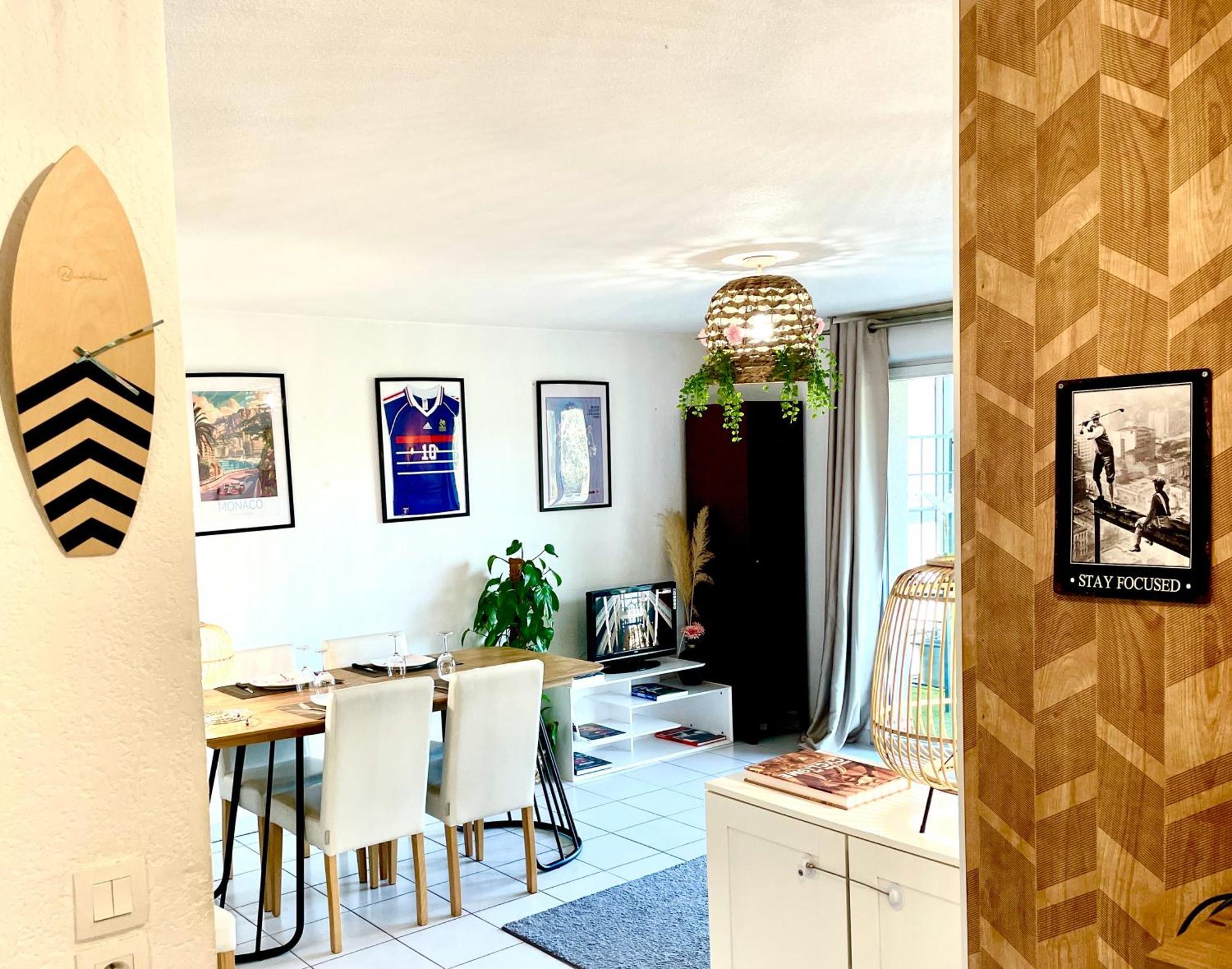 Bel Appartement T3 De 60M2 Avec Parking, Terrasse, Proche Du Metro Et Du Periph Toulouse Ngoại thất bức ảnh
